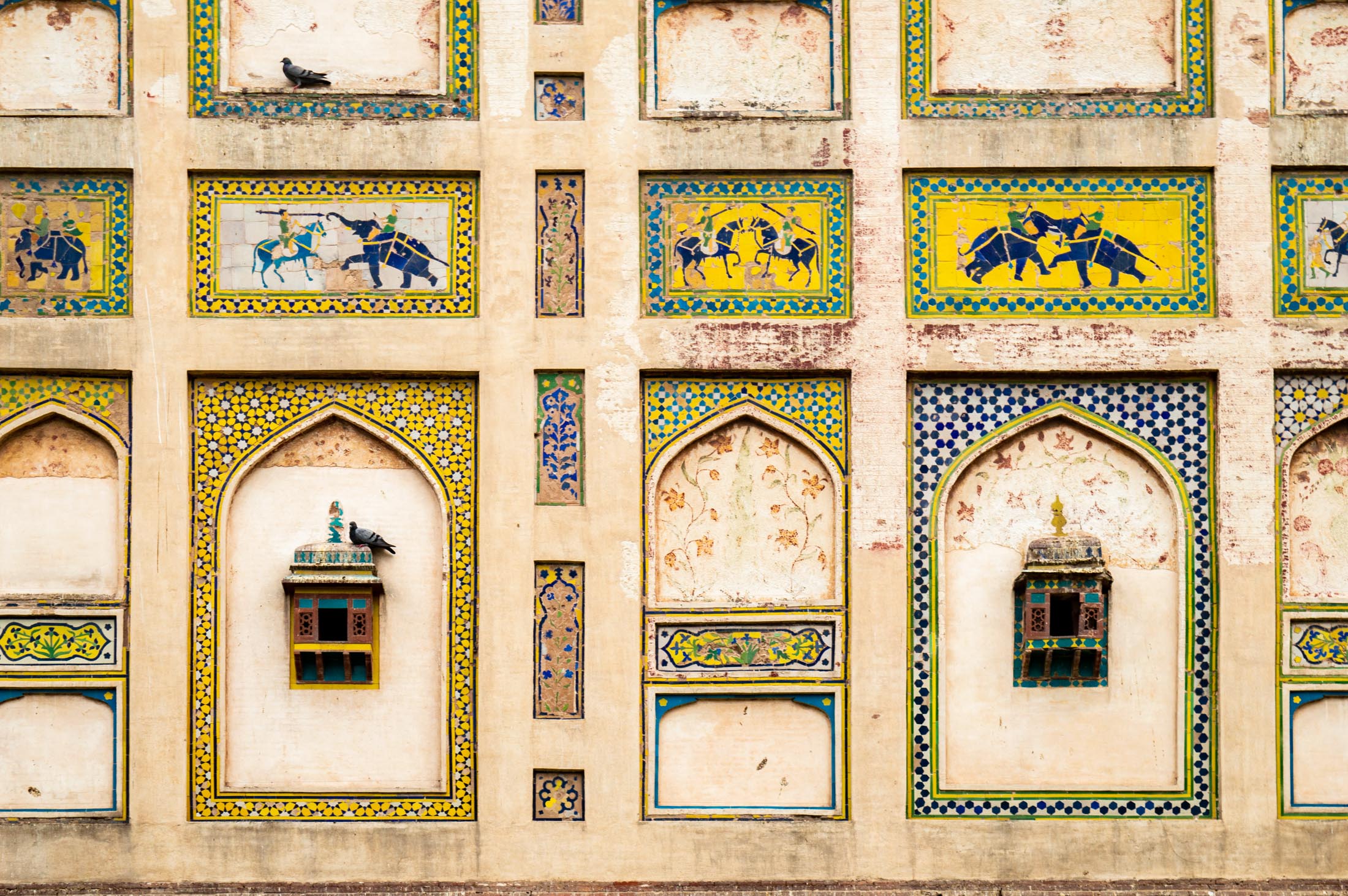 Picture Wall, Lahore Fort